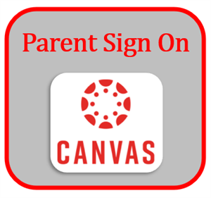 canvas parent sign on 